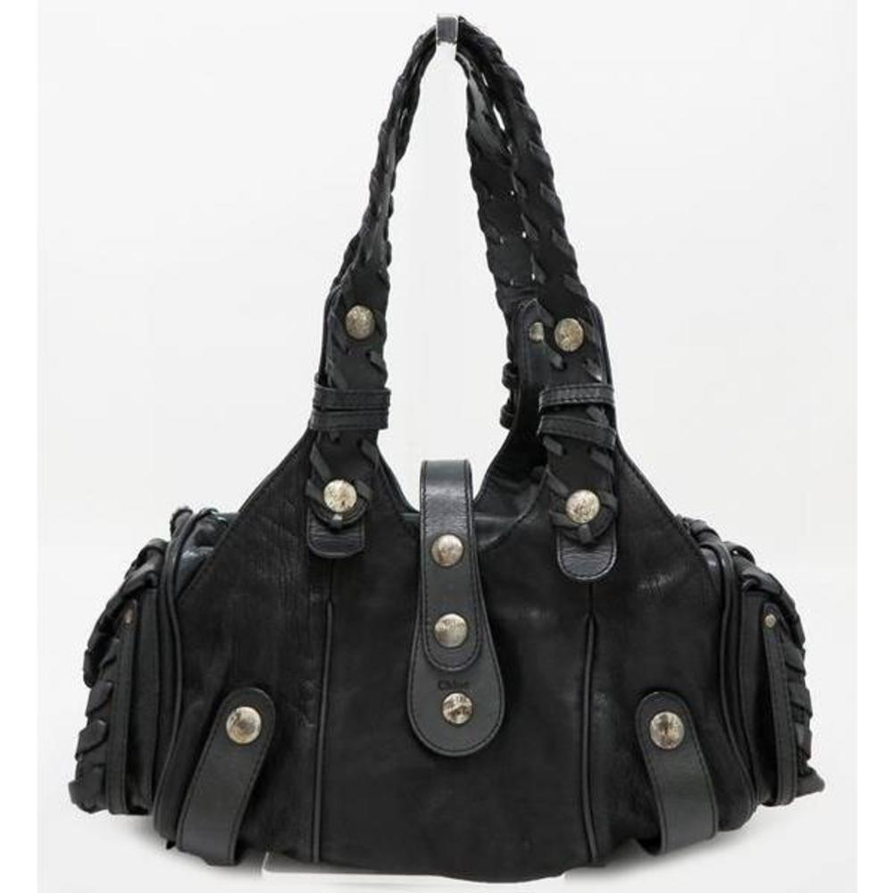 Chloe Silverado Shoulder Bag Black